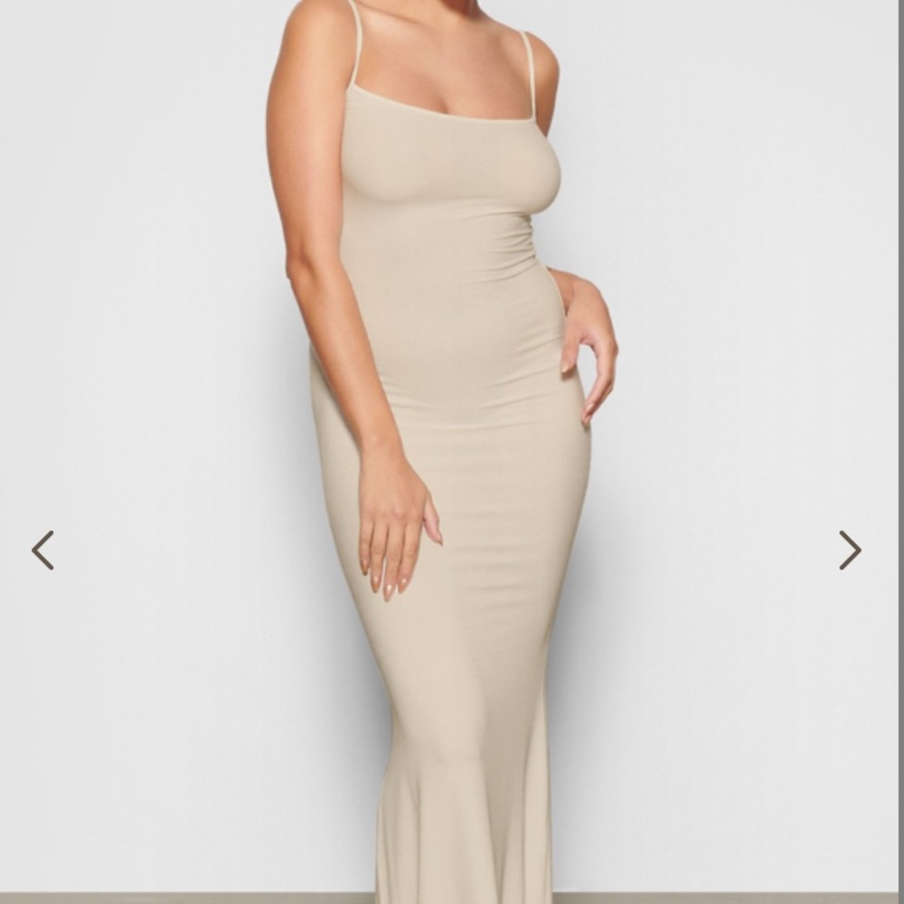 SKIMS Soft Lounge long Slip Dress